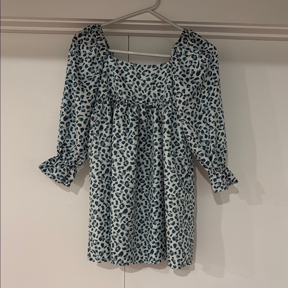 Janie and Jack Blue Casual Dress with Timeless Style